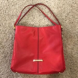 Anne Klein Shoulder Bag In Fire Red